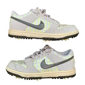 2012 Nike Dunk NG Plaid Golf Cleats Size 6